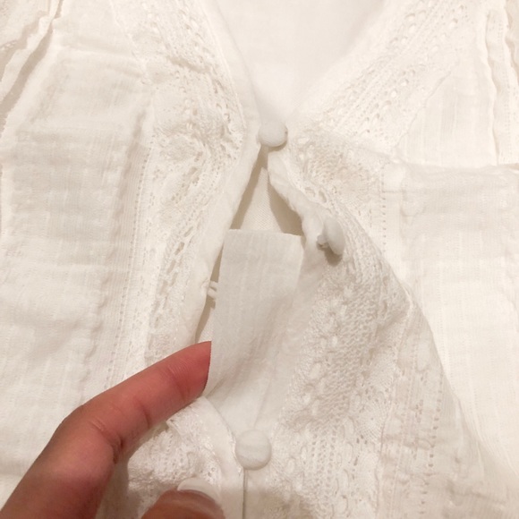 White Lace Dress - Picture 7 of 8